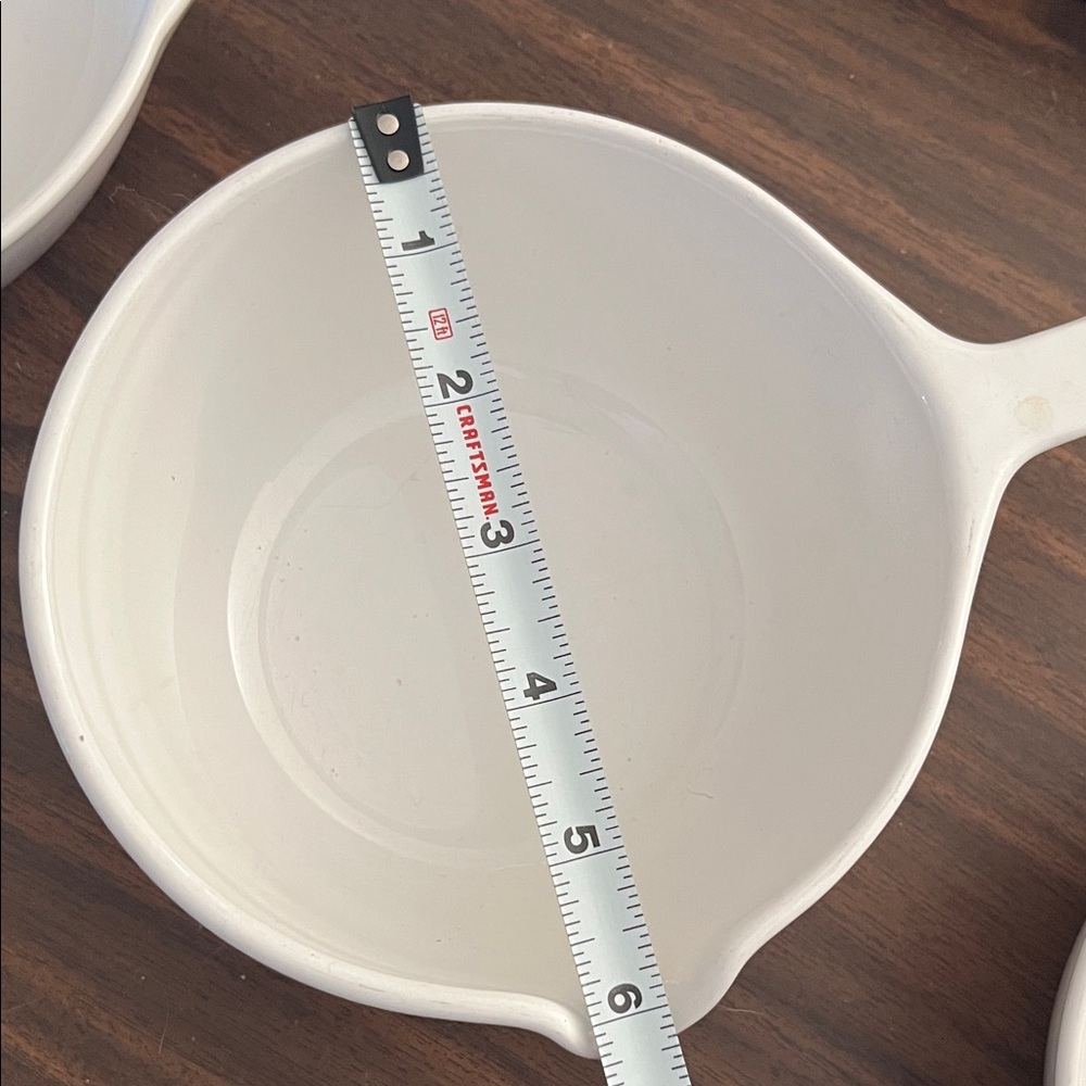 Corningware White Ceramic Saucepan Set with Pour Spout - Picture 9 of 13